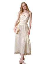 Lace Sequin Shimmer Waist - Cinching Camisole Dress - CHINASQUAD