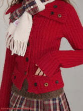 Detachable Plaid Multi-Use Woolen Scarf - CHINASQUAD