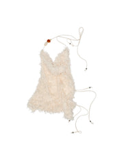 V-Neck Beaded Draped Collar Halter Cami Top - CHINASQUAD