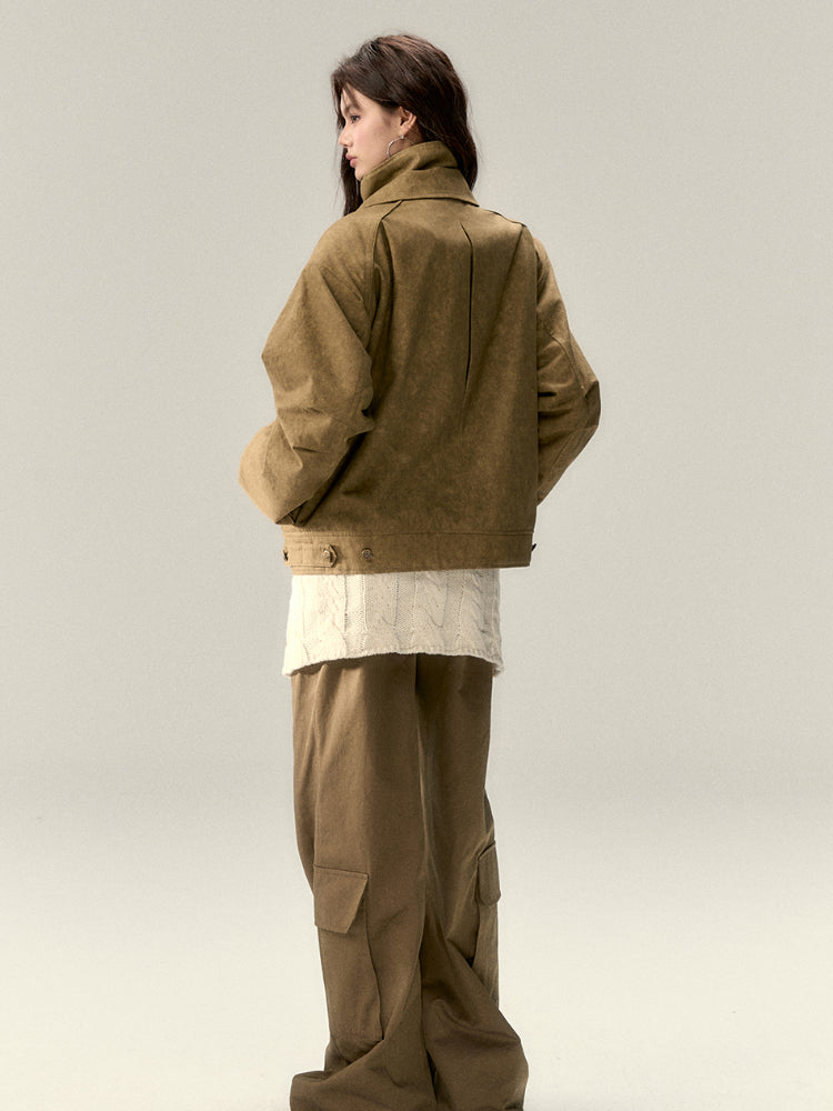 Faux Rabbit Fur Jacket - CHINASQUAD
