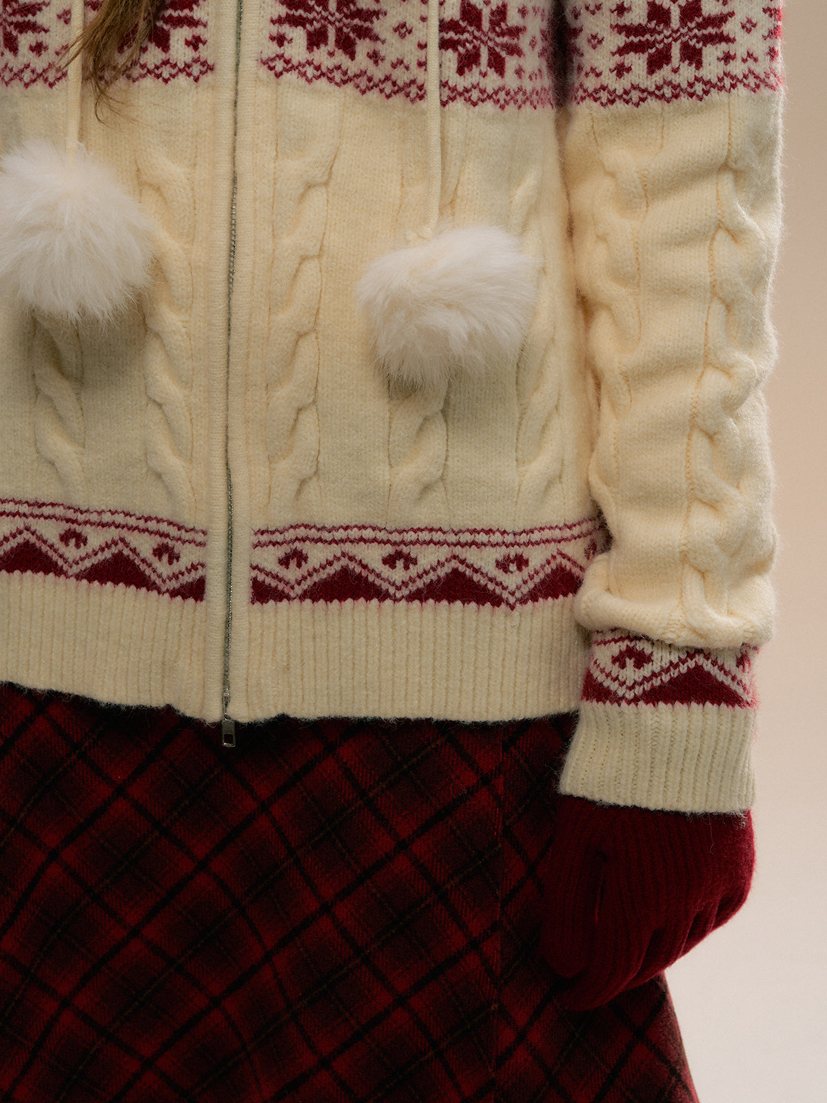 Rabbit Hoodie Sweater Coat - CHINASQUAD