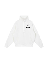 Half-Zip Stand Collar Loose Fit Fleece Sweatshirt - CHINASQUAD
