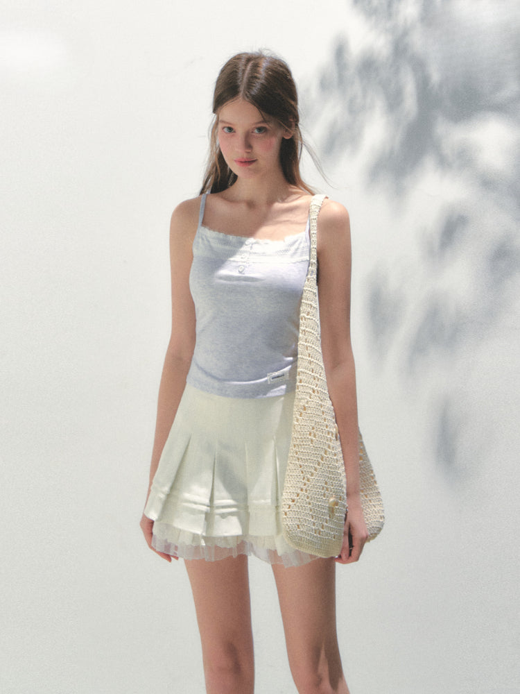 Cotton-Feel Padded Camisole - CHINASQUAD