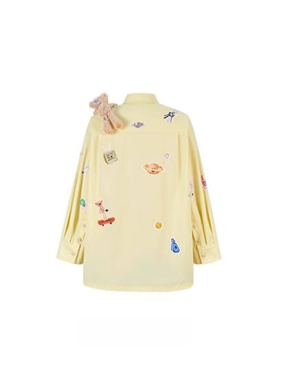 Bear Patch Longline Shirt