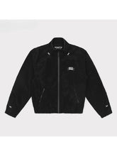 Silver & Black Loose Oversized Sports Jacket - CHINASQUAD