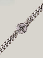 Cross Emblem Metal Bracelet - CHINASQUAD