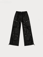 Black Lightning Wide-Leg Pants - CHINASQUAD