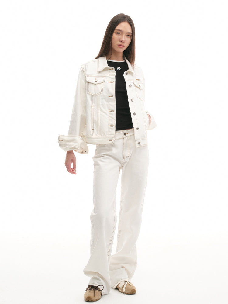 Relaxed-Fit Vintage Denim Shirt - CHINASQUAD