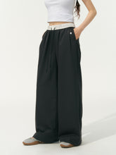 Tie-waist Drapey Airy Pants - CHINASQUAD
