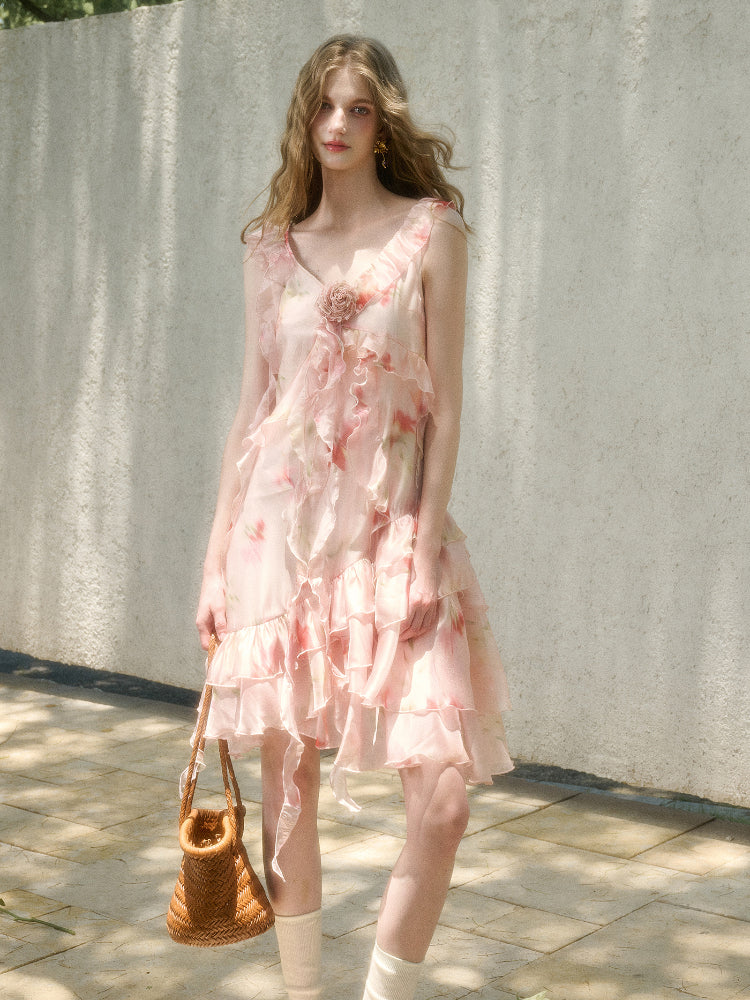 Irregular Hem Fairy Dress - CHINASQUAD