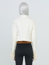 White Slim Fit Down Jacket - CHINASQUAD