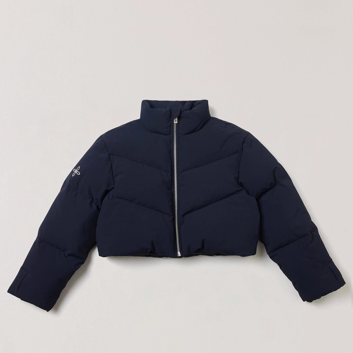 Desert Cross Cropped Down Jacket