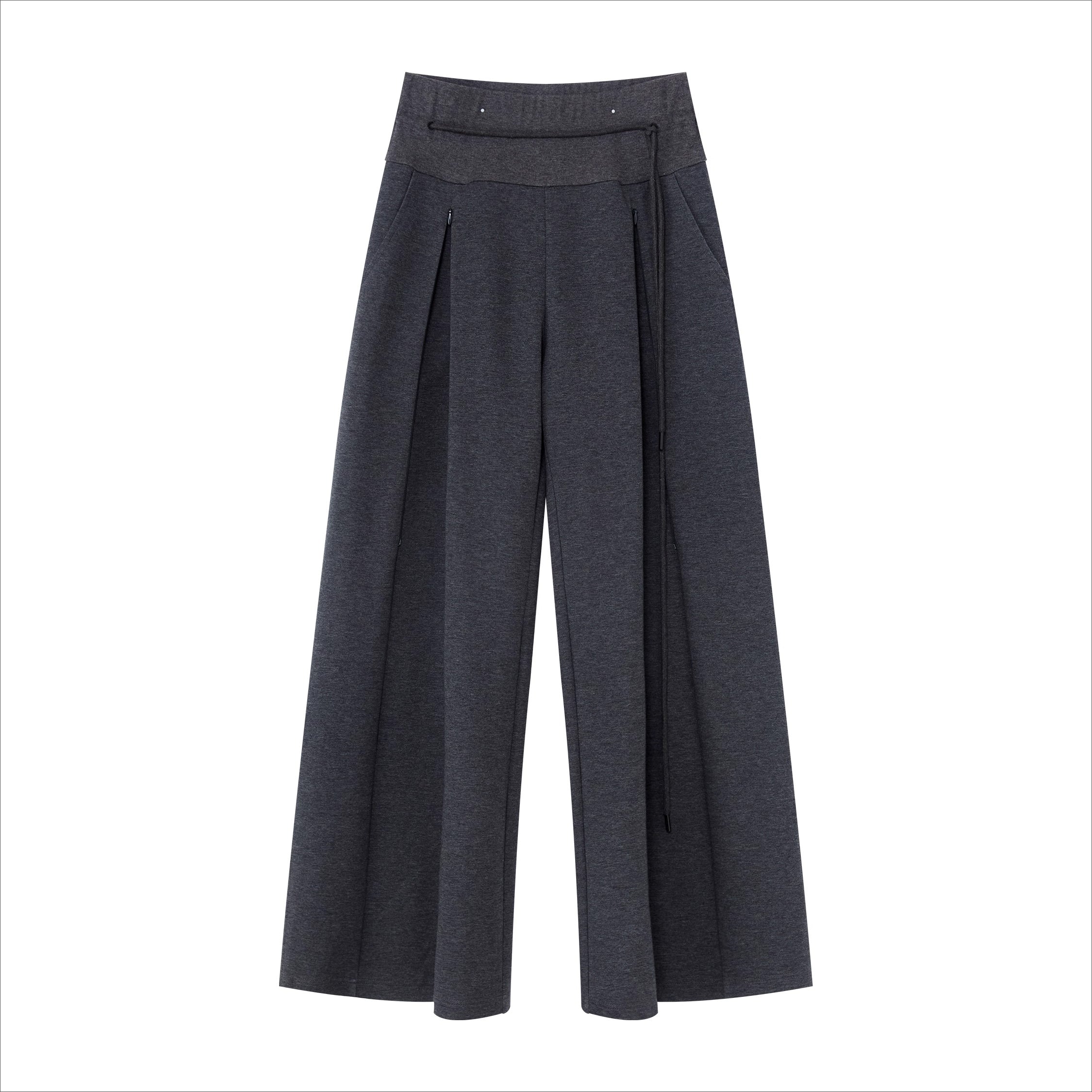 Antibacterial Lyocell Stretch Micro-Flare Pants