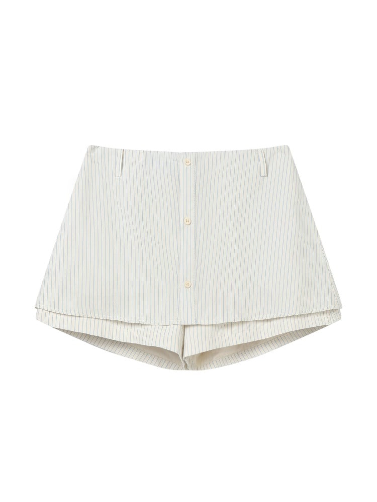 Yellow & Navy Collegiate Butterfly Sweatshirt & Skirt Set - CHINASQUAD