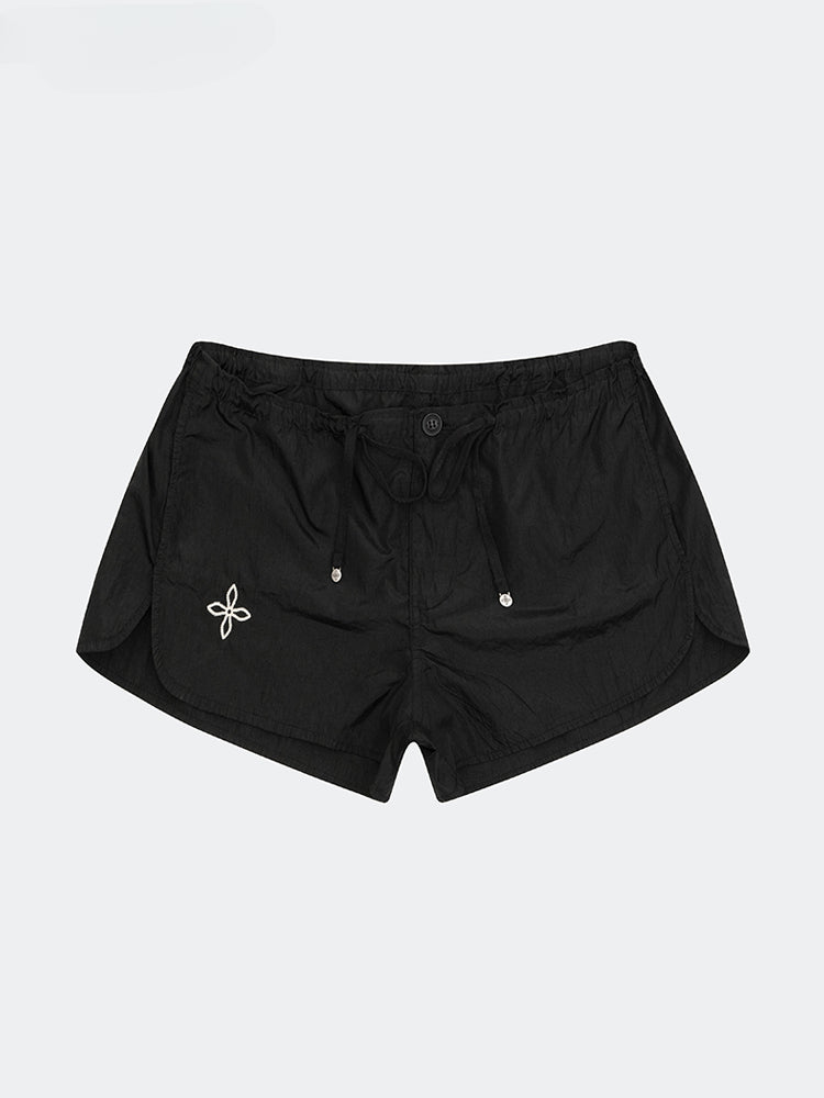 Ancient Myth Alloy Skin Low-Waist Jogging Shorts - CHINASQUAD