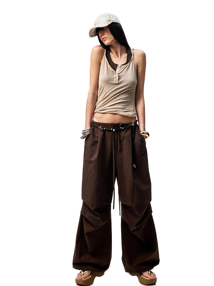 Double-layer Fake Two-piece Color-Blocking Vest - CHINASQUAD