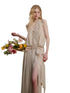 Airy Lightweight Greek-style Maxi Dress - CHINASQUAD