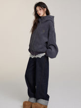 Heavyweight Shearling High-Collar Hoodie - CHINASQUAD