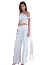 Bowknot Ruffled Long Pants - CHINASQUAD