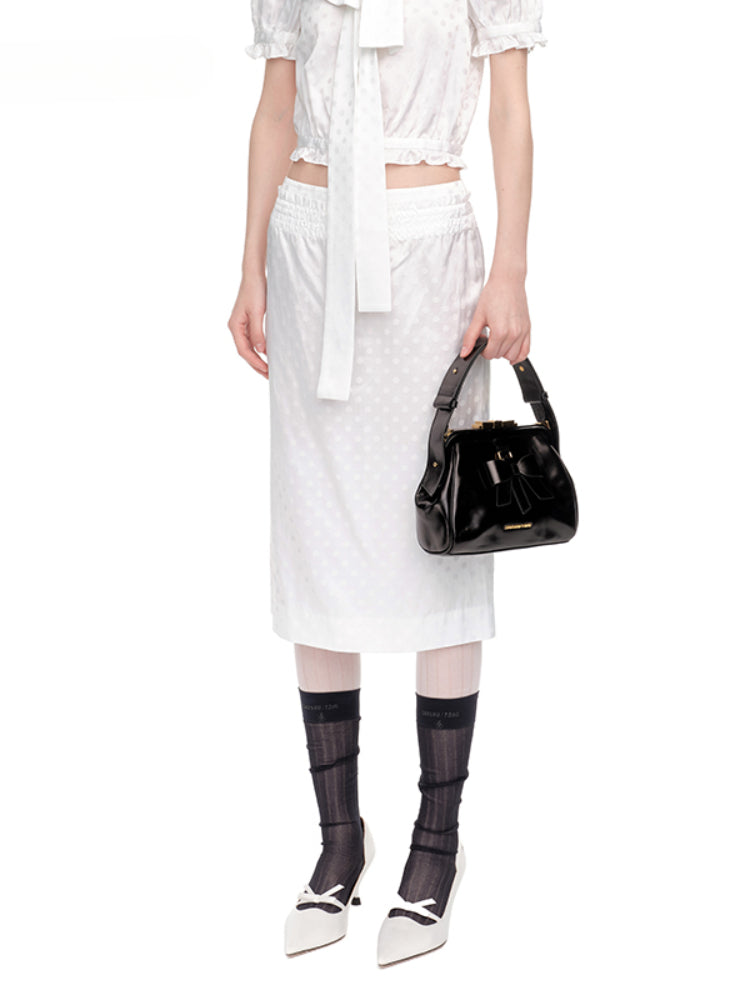 Versatile Waist Decoration Lace Skirt - CHINASQUAD