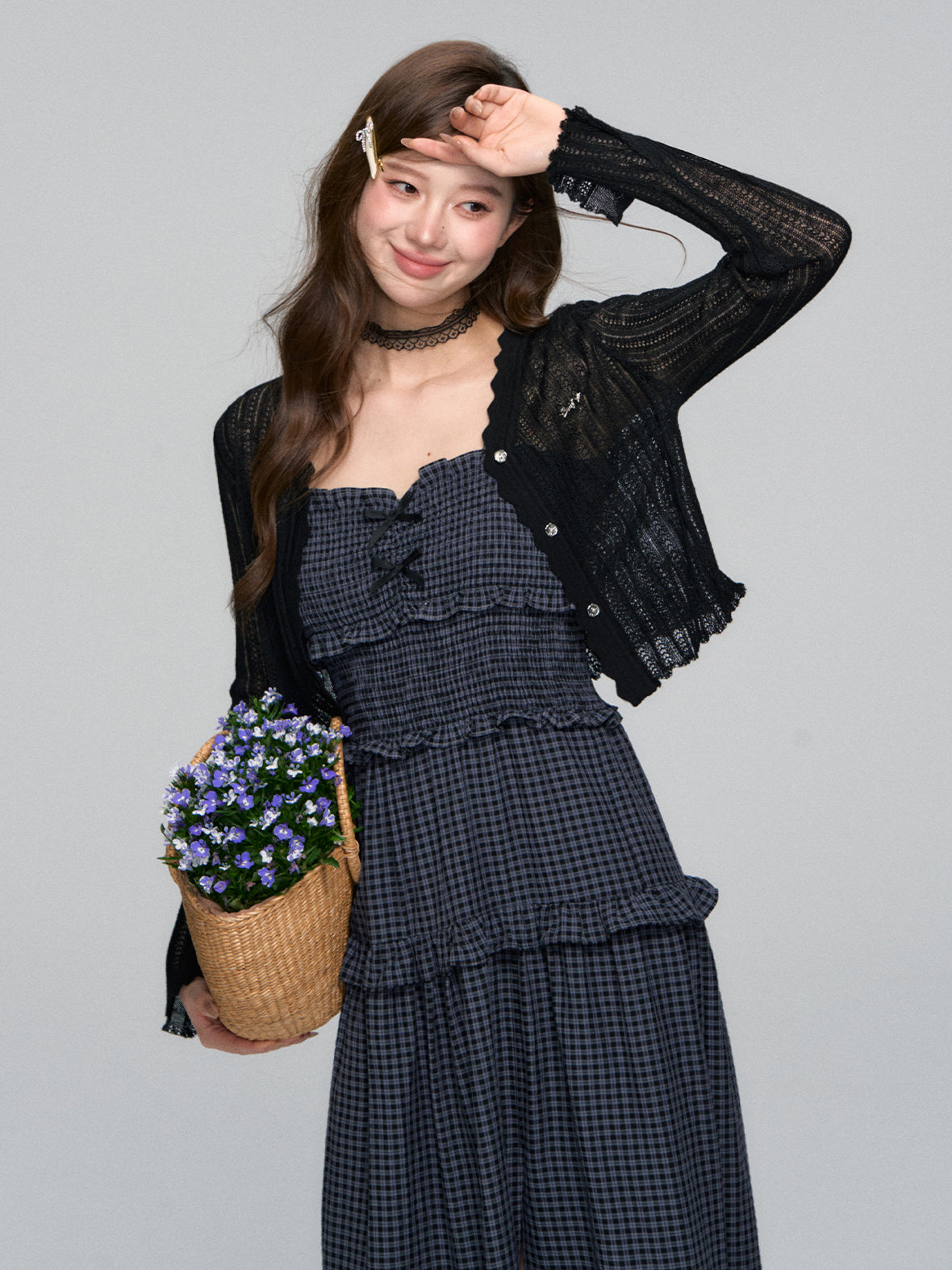 Lace-Trim UV Protection Cardigan - CHINASQUAD