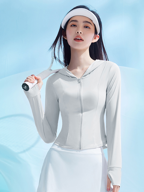 Ice Waves Sunscreen Slim Fit Jacket - CHINASQUAD
