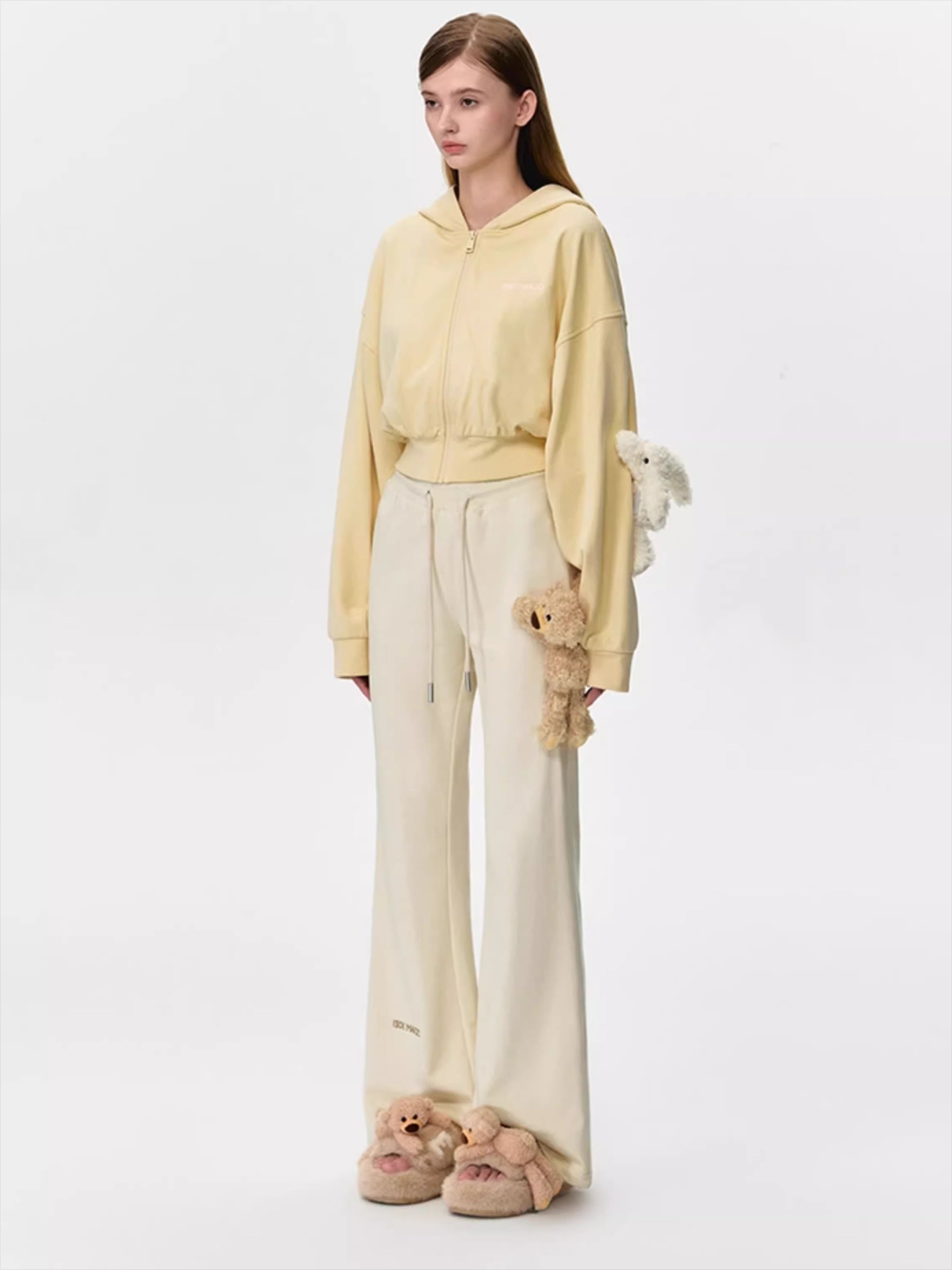 Essential Flared Casual Trousers