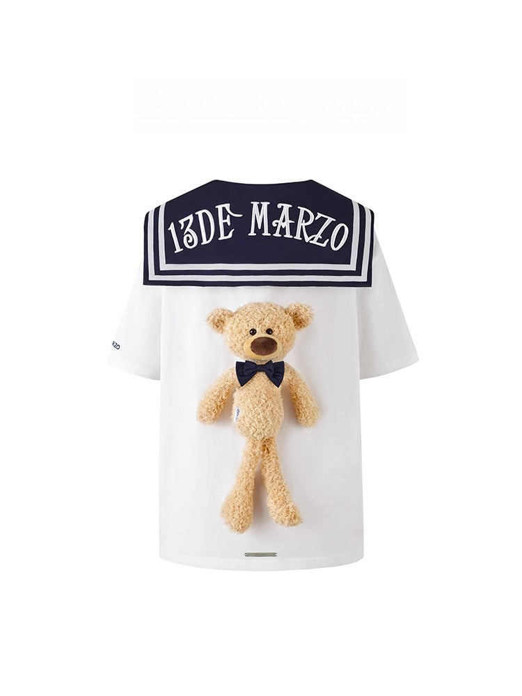 Bear Sailor Dual Piece T-Shirt - CHINASQUAD