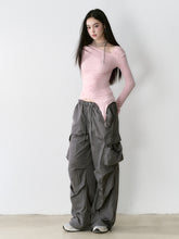 Asymmetrical Off-shoulder Slim Fit Blouse - CHINASQUAD