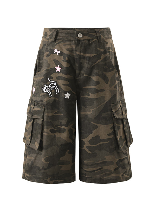 Camo Cargo Shorts - CHINASQUAD