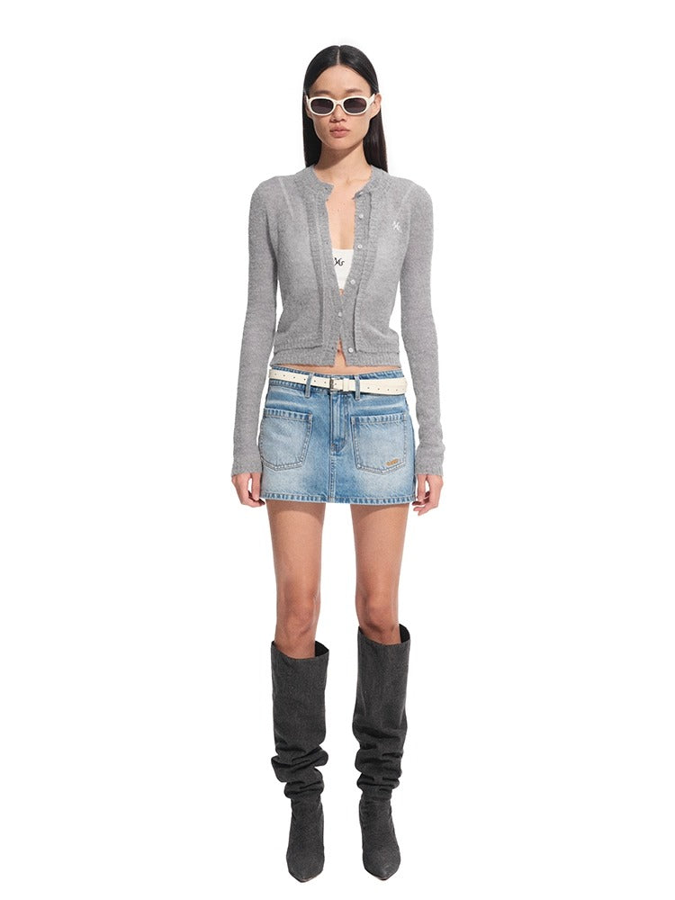 "Djembe Series" Berlin Mohair Knit Cardigan - CHINASQUAD