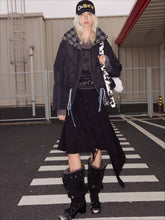 Detachable Fur Collar Suede Knee-High Fashion Boots - CHINASQUAD