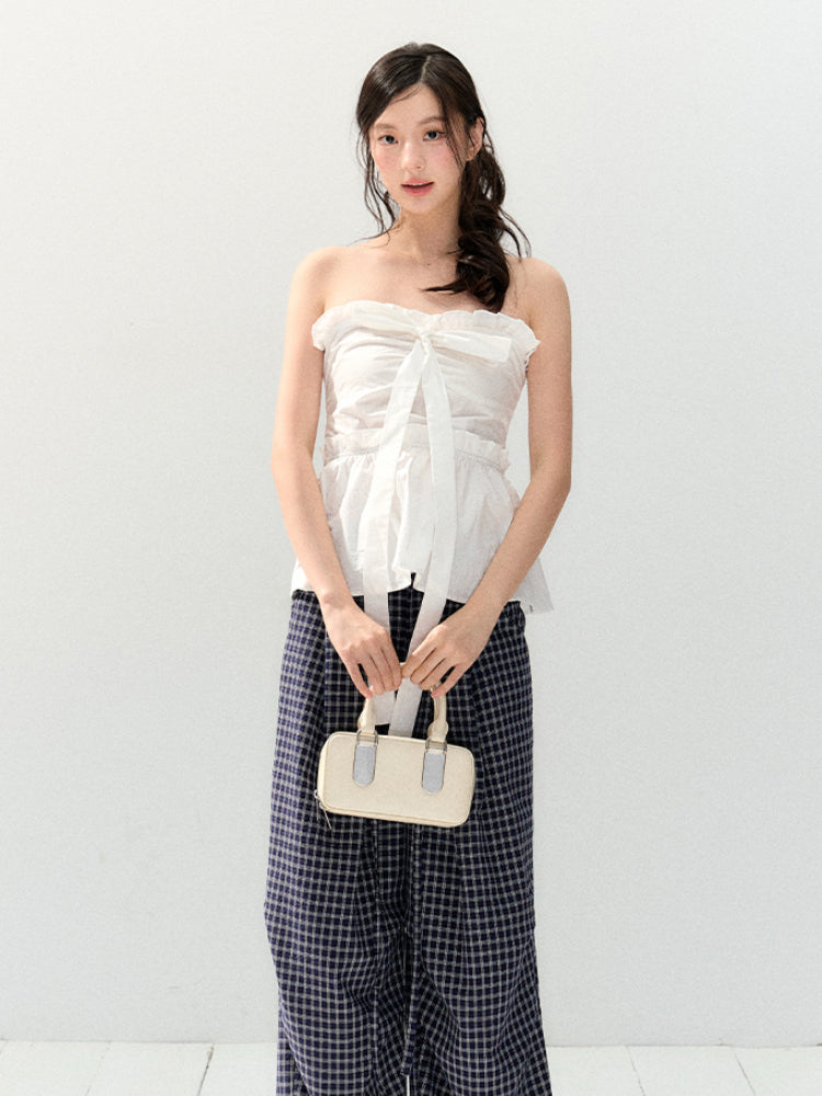 Waist Cinching Lace Cami Top - CHINASQUAD