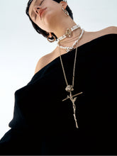 Gothic Rose Cross Necklace - CHINASQUAD