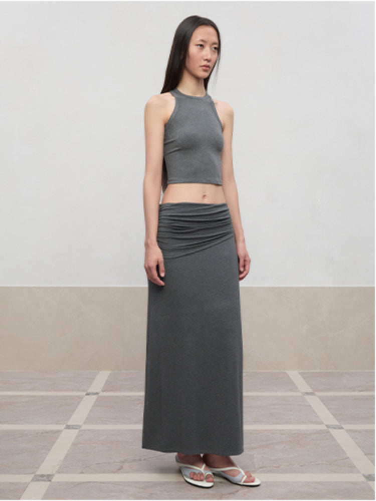 High Elastic Sleeveless I-Back Vest