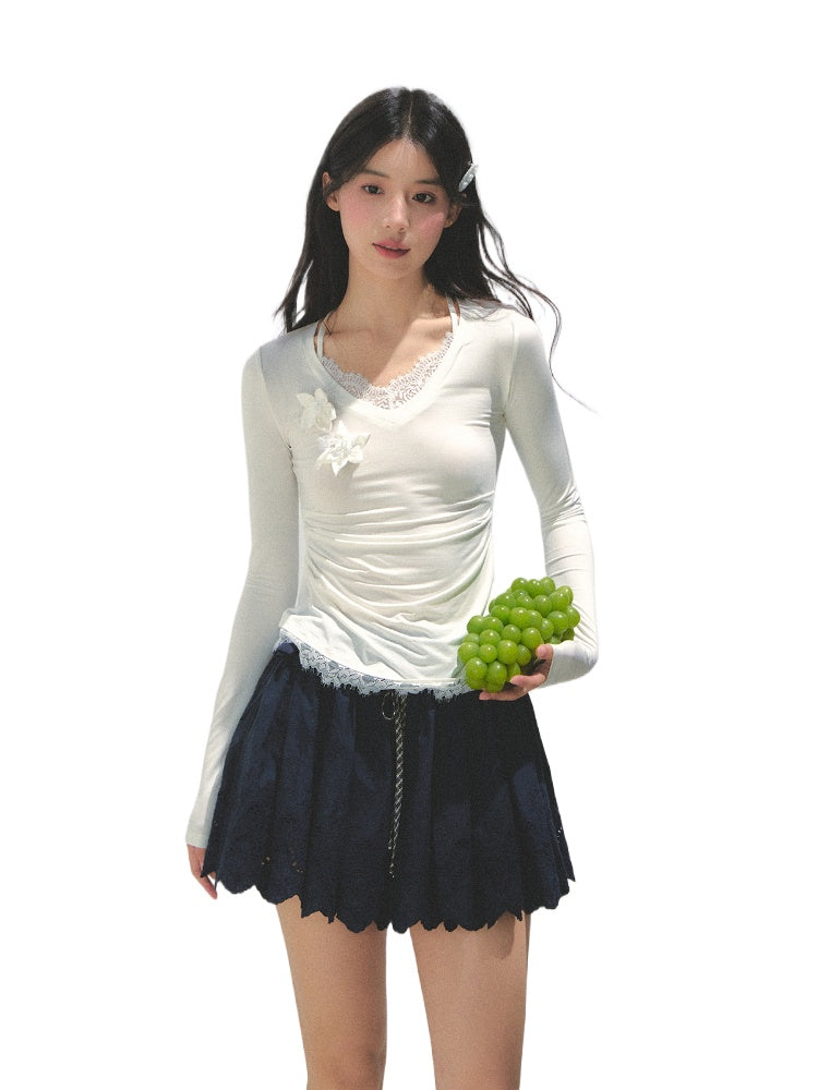 Sun Protection 3D Lace T-shirt