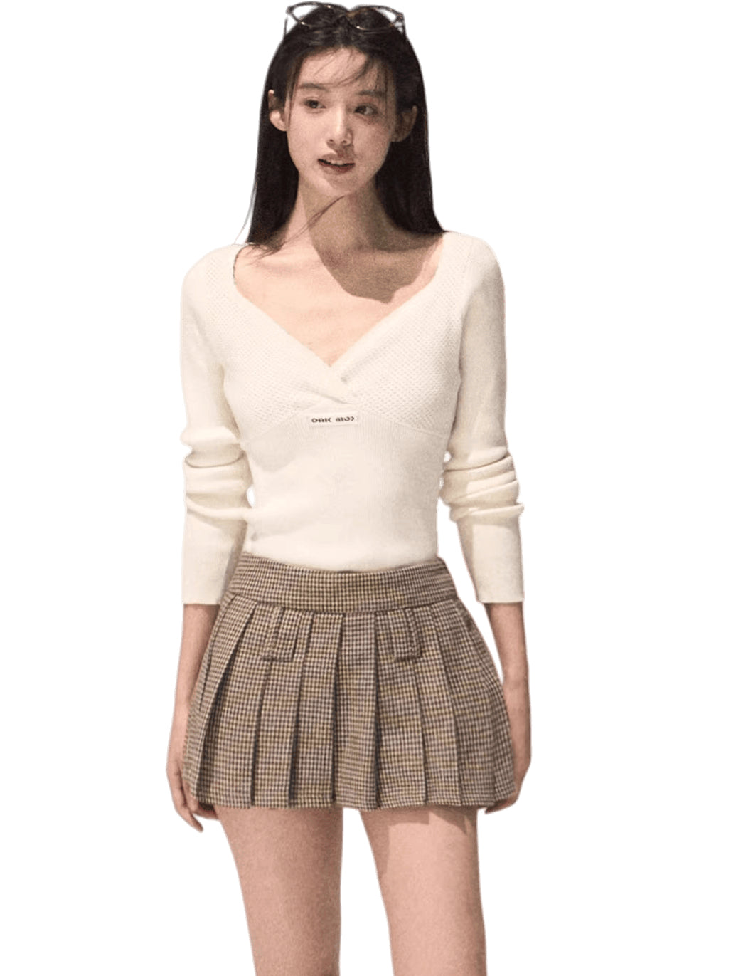 Knit Camisole & Long-Sleeve Base Layer