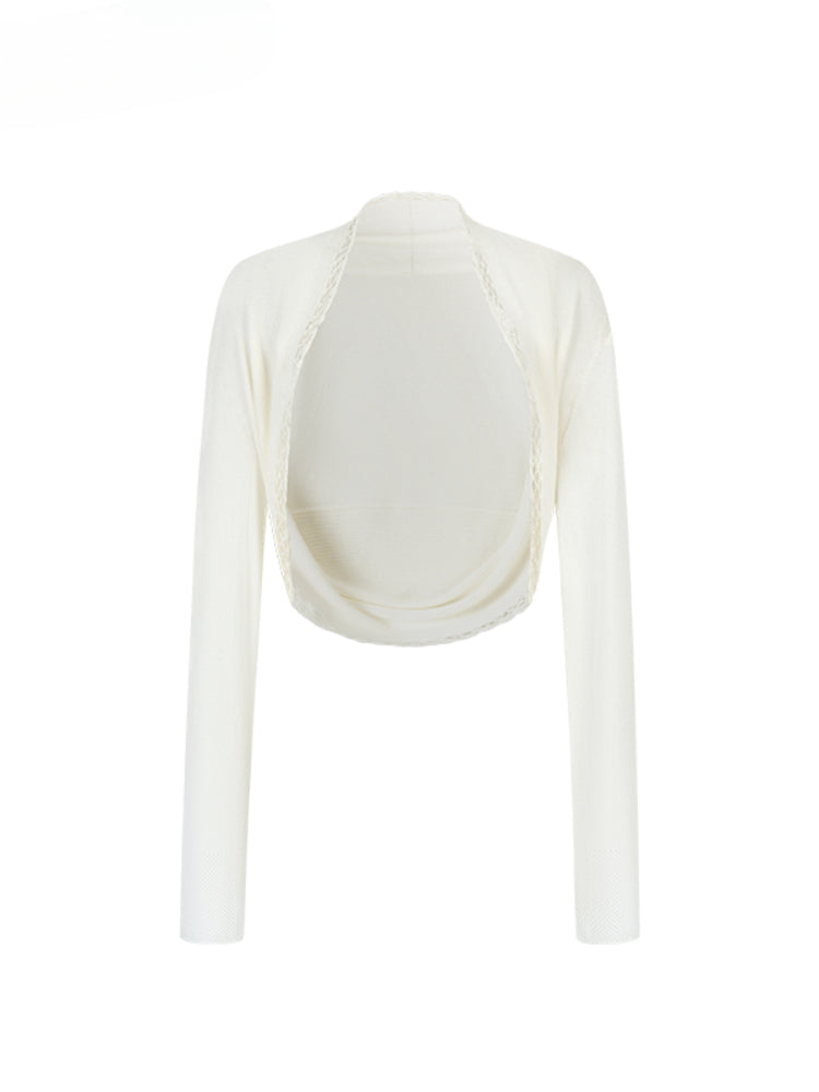 Heavy-duty Knitted Draped Neck Tank Top Set - CHINASQUAD