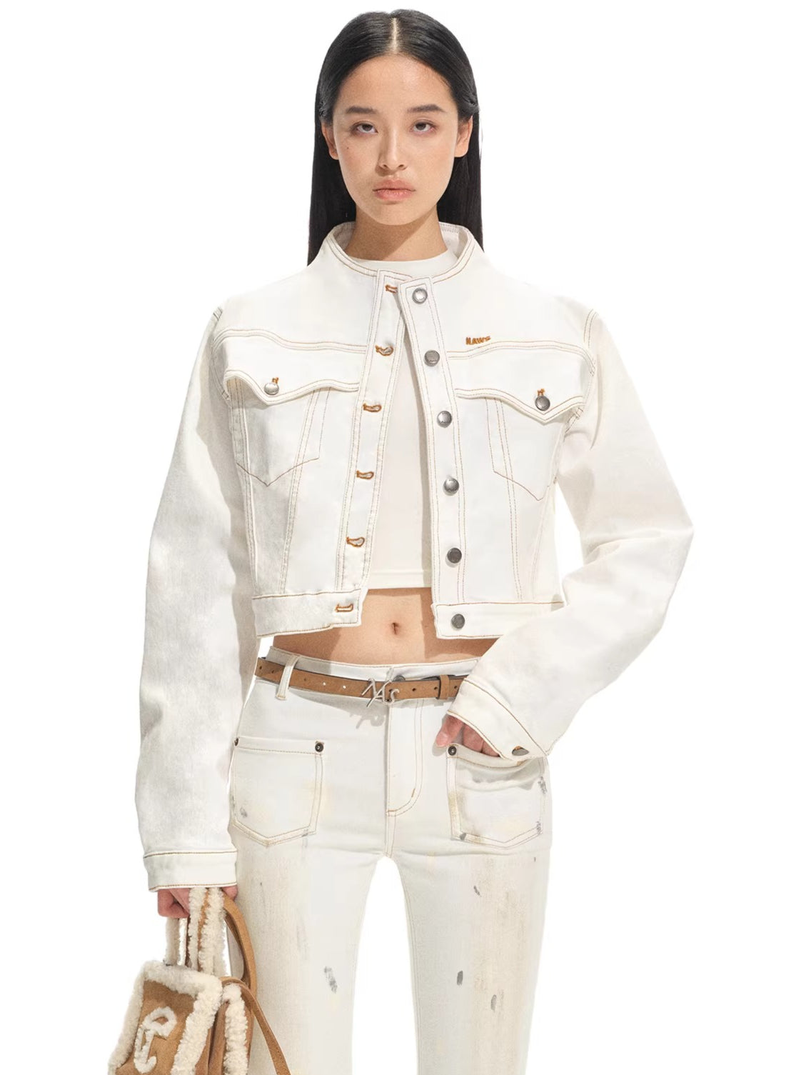 Mountain Cat Short Denim Jacket