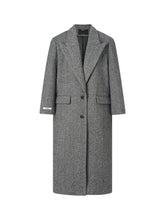 Gray Relaxed Fit Woolen Coat - CHINASQUAD