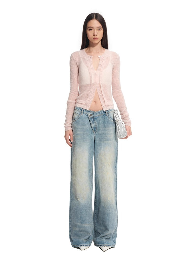 "Djembe Series" Berlin Mohair Knit Cardigan - CHINASQUAD