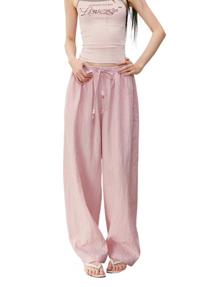 Loose String Casual Pants - CHINASQUAD
