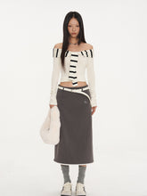 Smart Grey Pencil Skirt - CHINASQUAD