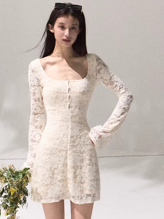 Sculpting Long-Sleeve Stretch Dress