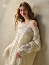 Pearl Mohair Knit Sweater - CHINASQUAD