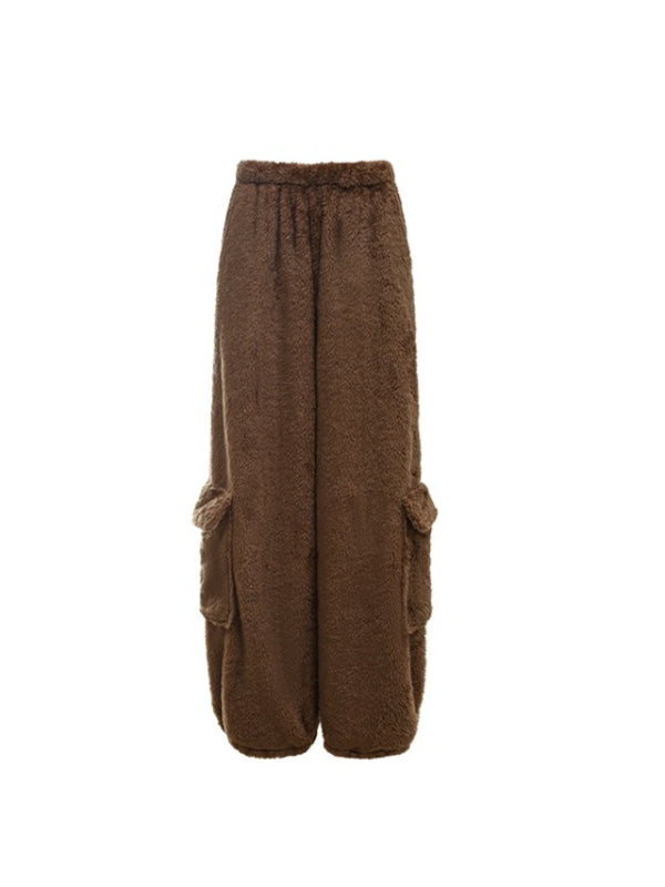 White & Brown Cat-Ear Hoodie Set - CHINASQUAD