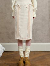 A-Line Heavy Pleated Bow Skirt - CHINASQUAD