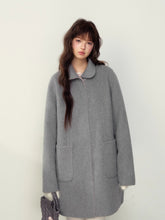Dual-Sided Wool Doll Collar Coat - CHINASQUAD