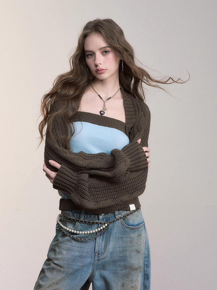 Cable Knit Cardigan