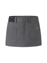 Wool Fold-Structure Low-waist Pencil Skirt - CHINASQUAD